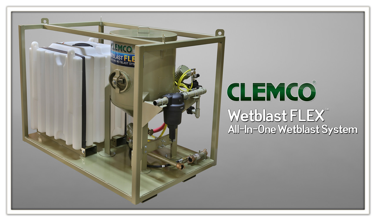 Dustless (Wet) Sandblasting Benefits Sandblasting Machines