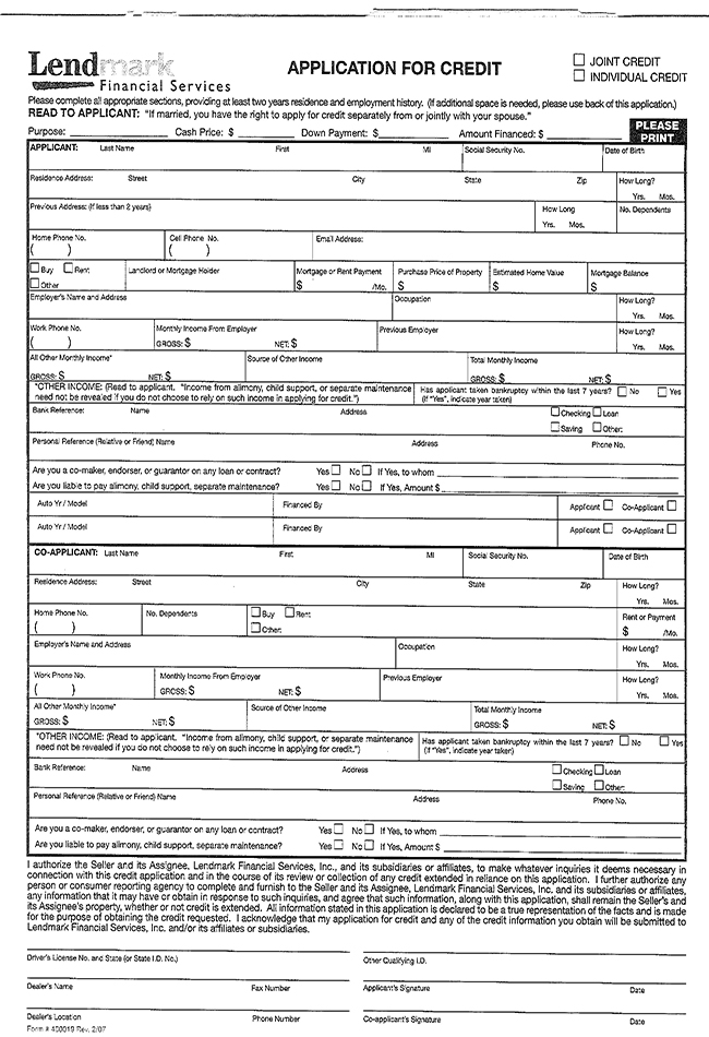 GA Financing Ga financing