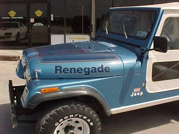 Collins Bros Jeep >> '77-'78 CJ Renegade Decal Kit – CBJeep Collins Bros Jeep >> '77-'78 CJ Renegade Decal Kit – CBJeep