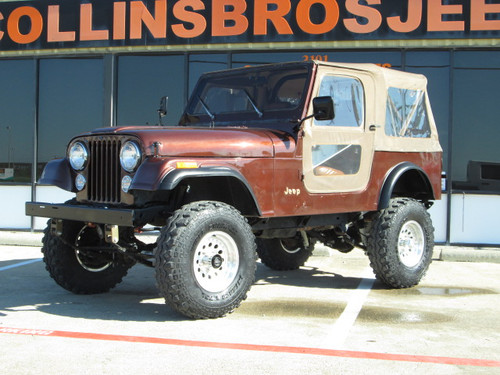 Collins Bros Jeep >> SOLD 1983 Jeep CJ-7 Chestnut Brown Metallic 4x4 Stock ... Collins Bros Jeep >> SOLD 1983 Jeep CJ-7 Chestnut Brown Metallic 4x4 Stock ...