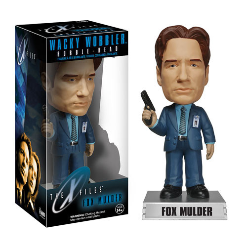 Funko X-Files Fox Mulder Funko Wacky Wobbler - Bobble Head Funko X-Files Fox Mulder Funko Wacky Wobbler - Bobble Head