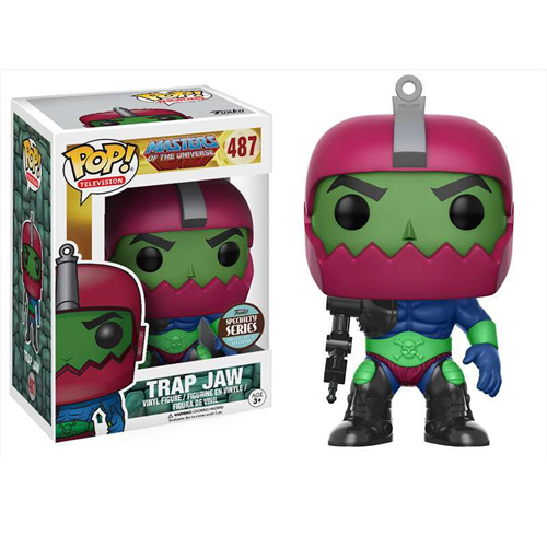 Masters of the Universe Funko POP! TV Trap Jaw Exclusive Vinyl Figure #487 Masters of the Universe Funko POP! TV Trap Jaw Exclusive Vinyl Figure #487