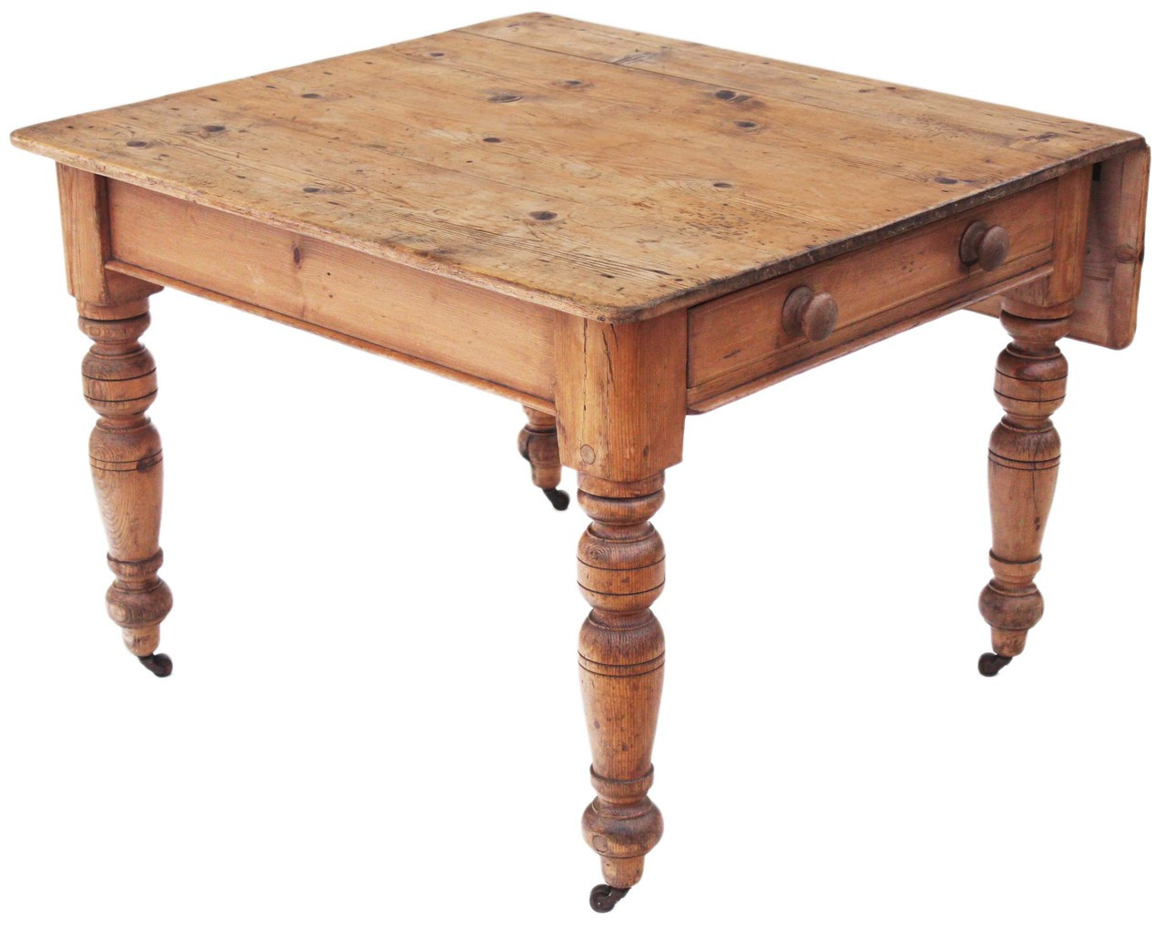 victorian scrubbed pine kitchen table