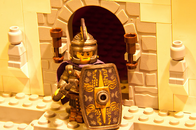 Custom LEGO Minifigure of the Week - Praetorian Guard by 