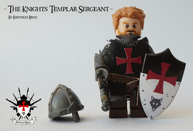 Custom LEGO Minifigure of the Week - The Knights Templar Sergeant by ...