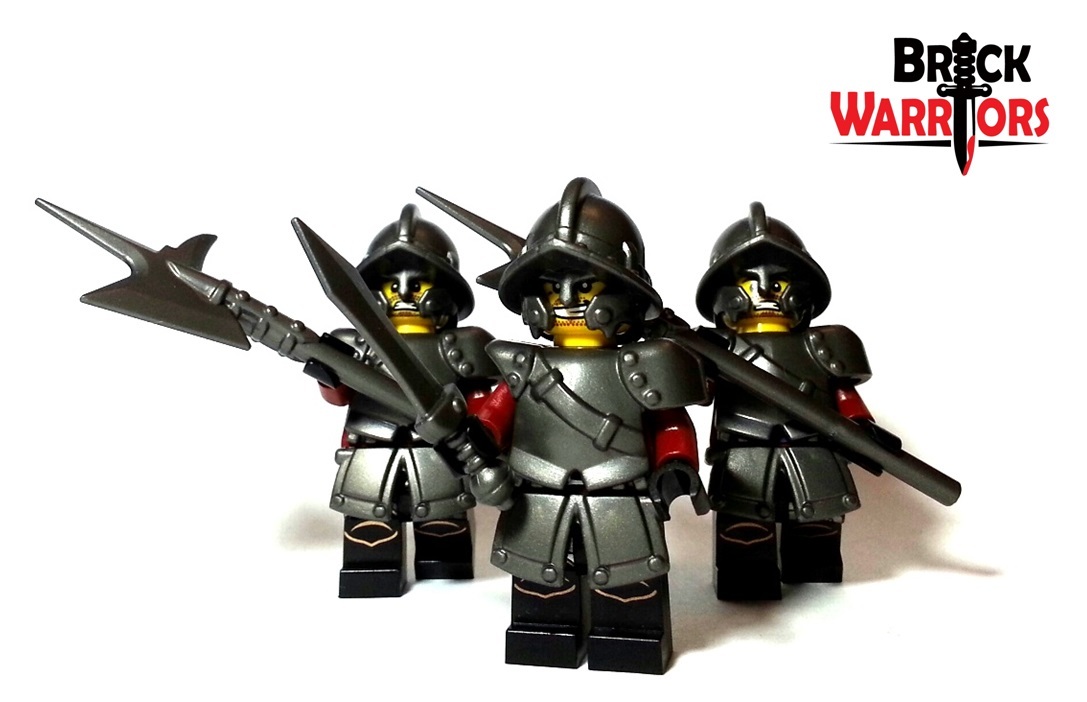 Custom Lego Helmet Spotlight City Watch Helmet BrickWarriors