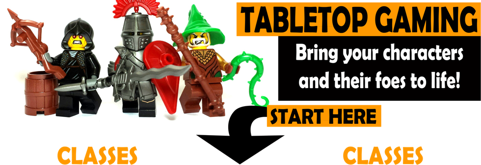Lego Minifigures for Tabletop Gaming