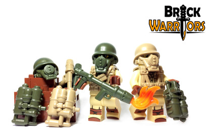 Custom Minifigure Helmet - US Gas Mask
