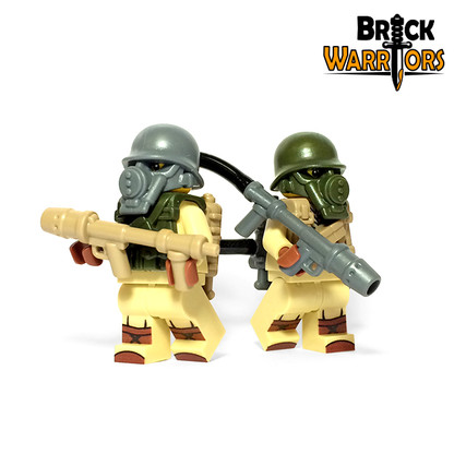 Custom Minifigure Gun - US Flamethrower