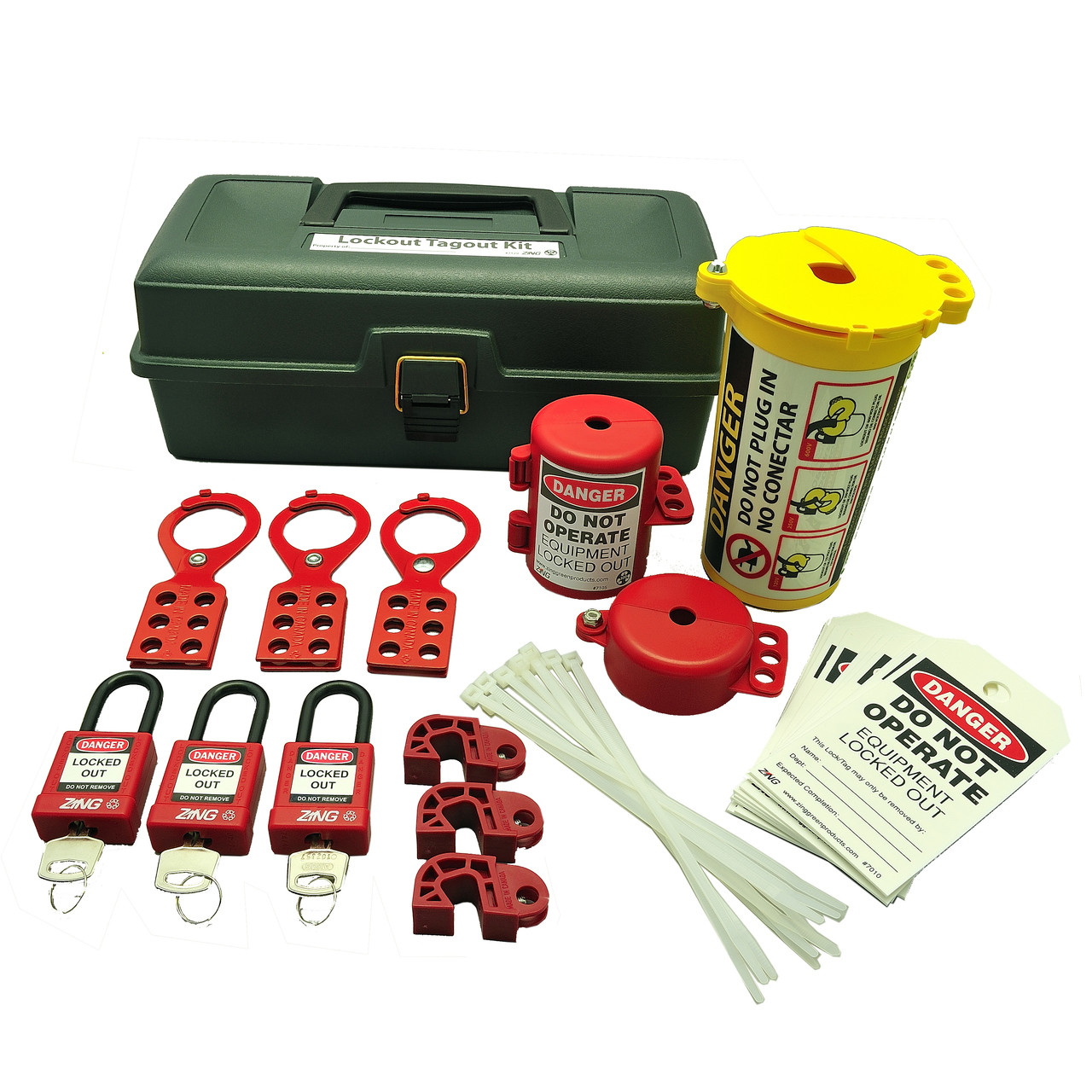 Lockout Toolbox Lockout Tagout Zing Green Products