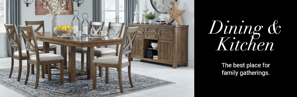 New Dining and Kitchen Furniture at Cramer’s Furniture Store in Omak & Ellensburg