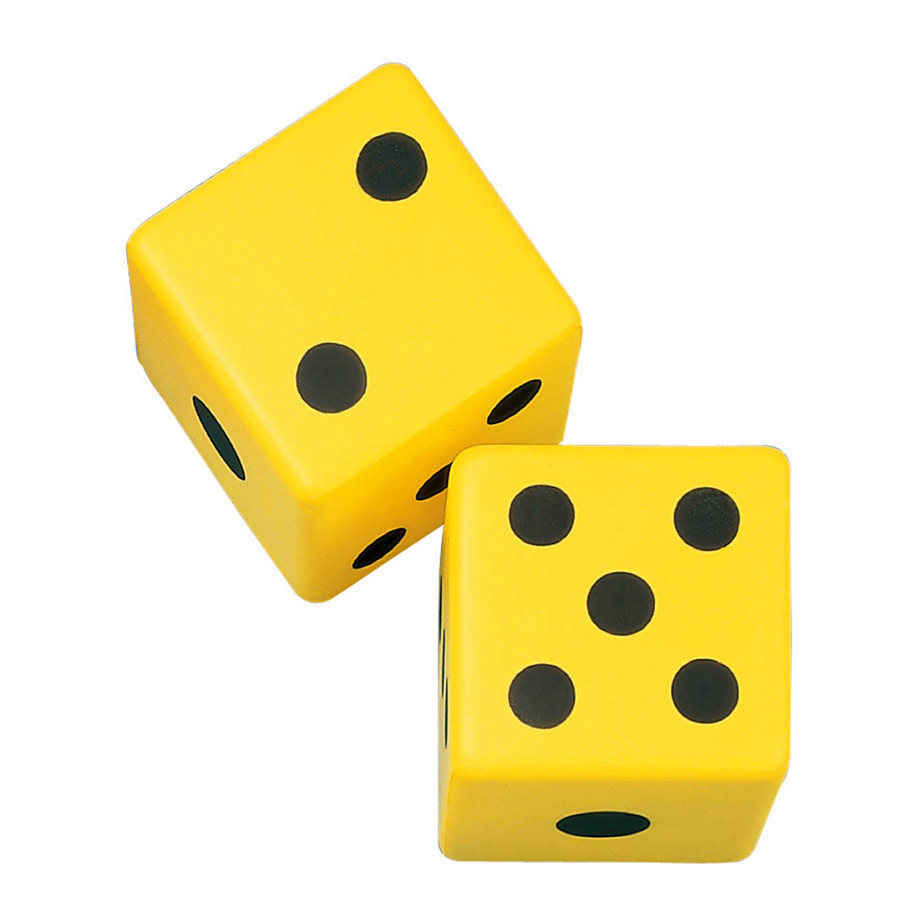 Champion Sports Giant Coated Foam Dice