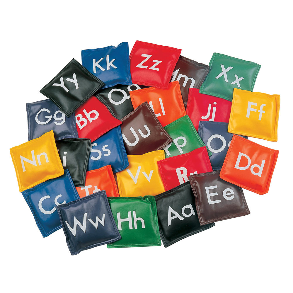 Champion Sports Alphabet Bean Bag Set