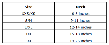 brooks tie shirt collar tie size chart