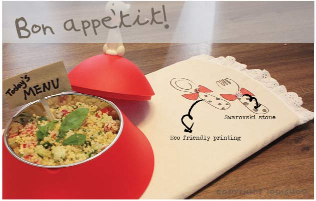 Louisdog Bon Appetit Pet Placemat