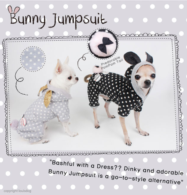 Louisdog Bunny Jumpsuit