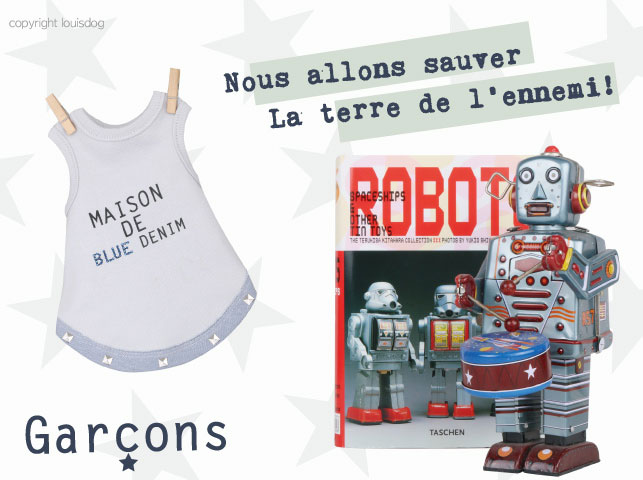 Louisdog Merci Denim Bag