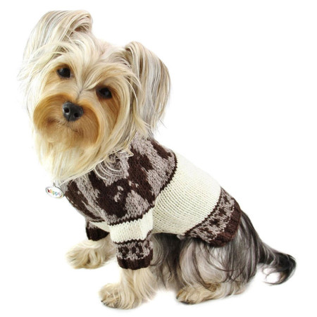 Dog Pattern Sweater