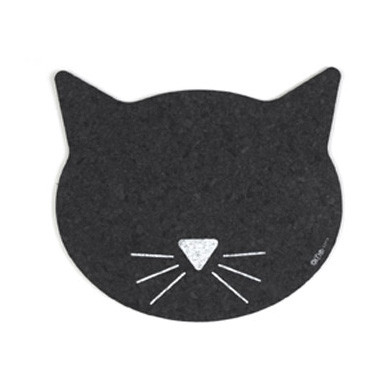 Download Recycled Rubber Cat Face Placemat