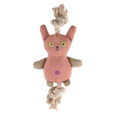 rope bunny stuffed animal