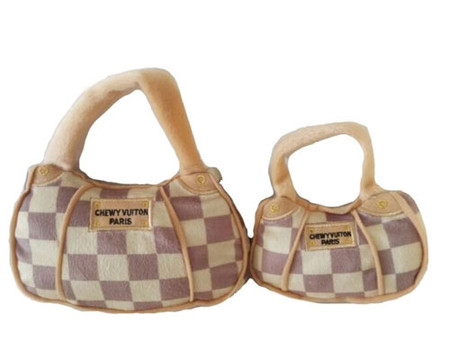 Chewy Vuitton Checker Bag