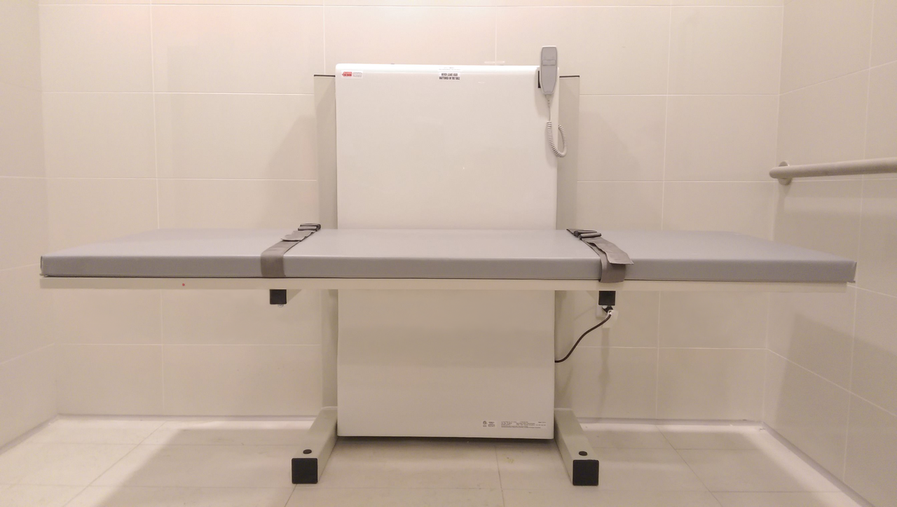 CanDan Wall Mount Electric Height Adjustable Change Table Handy Washroom