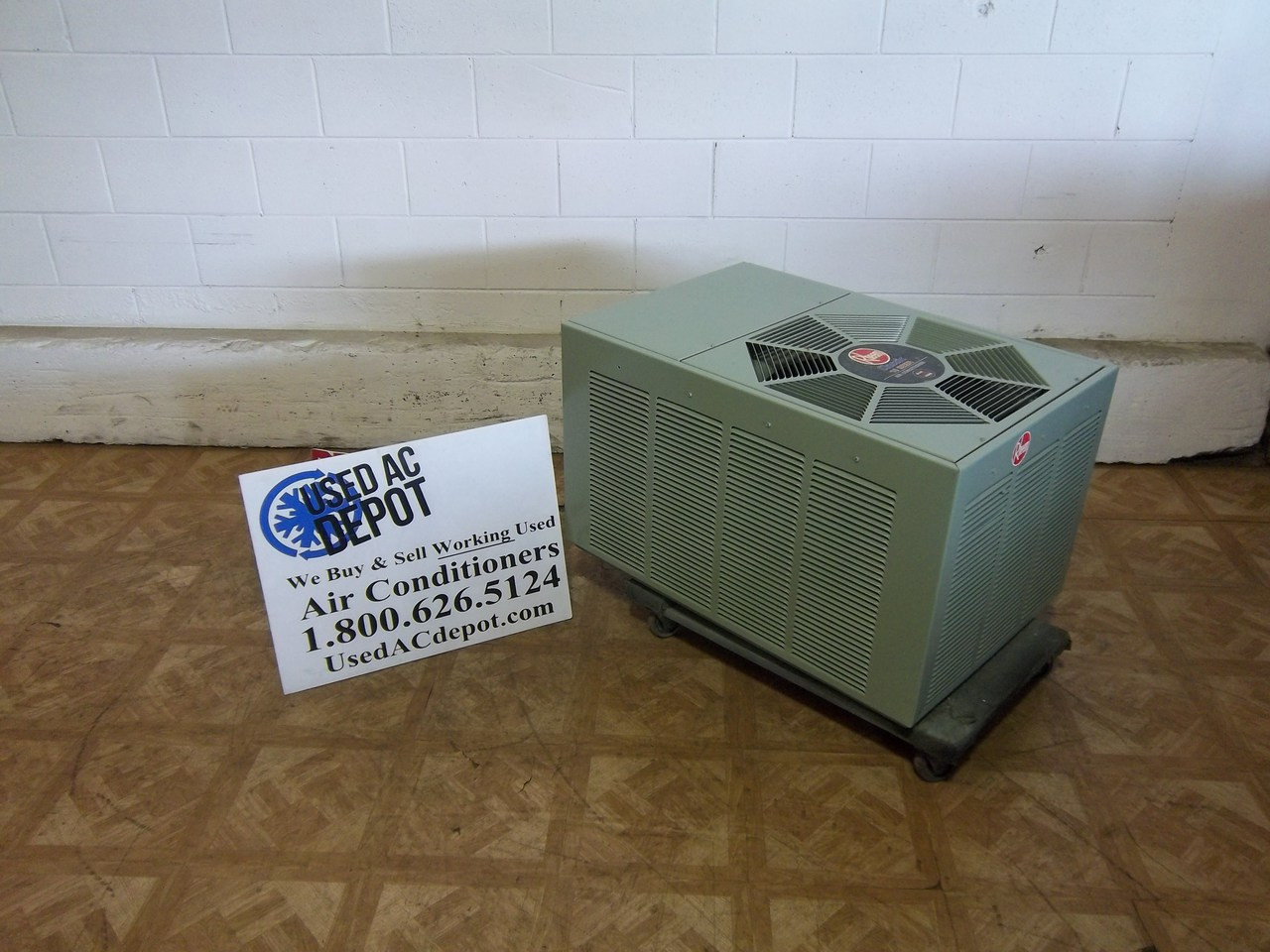 Used AC Depot Refurbished, Certified Condenser RHEEM RAKA-030JAZ 1M Rheem Air Conditioner Model Raka 030jaz