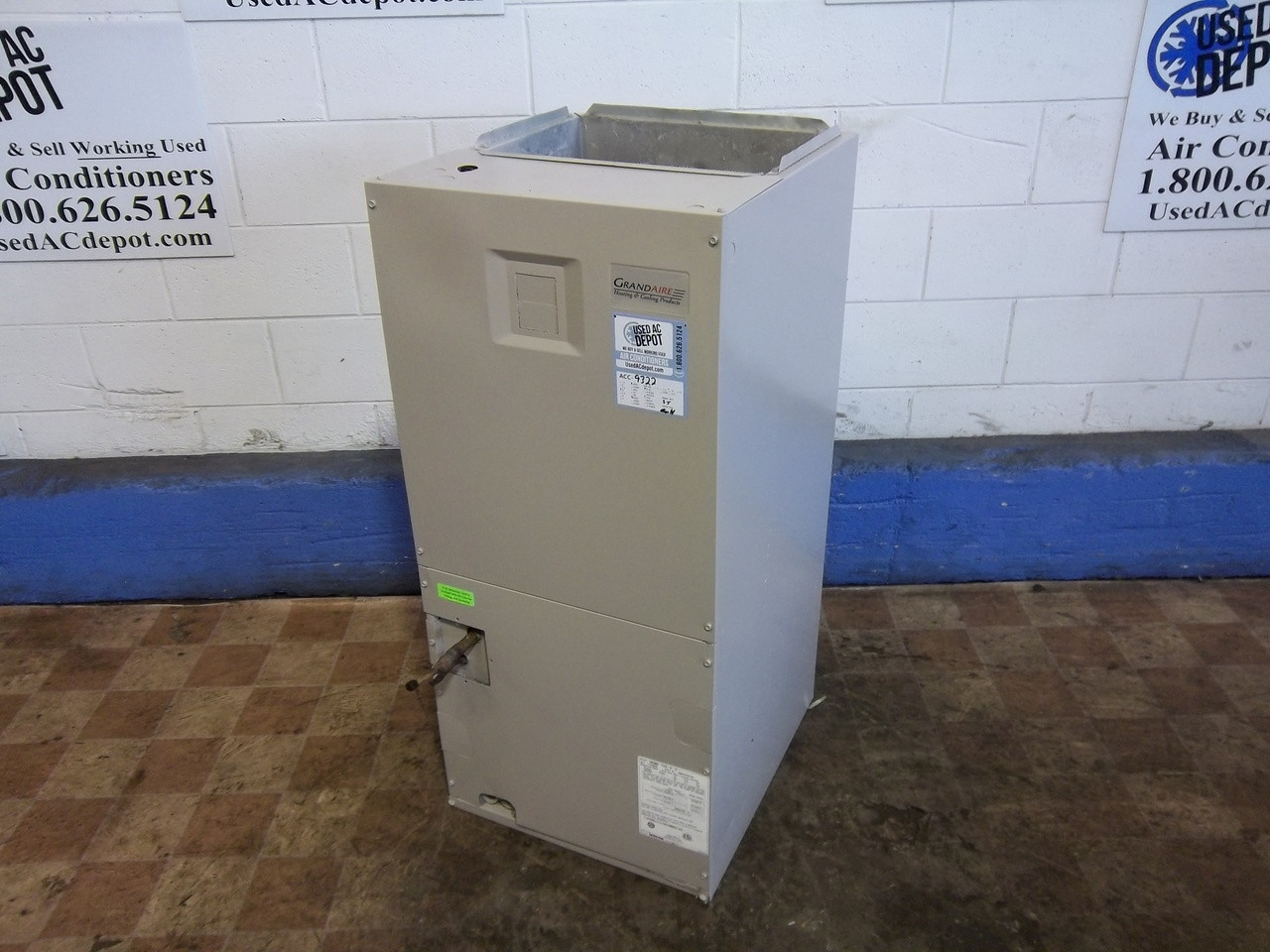 NORDYNE Used Central Air Conditioner Air Handler GB5BMT36KB10 ACC