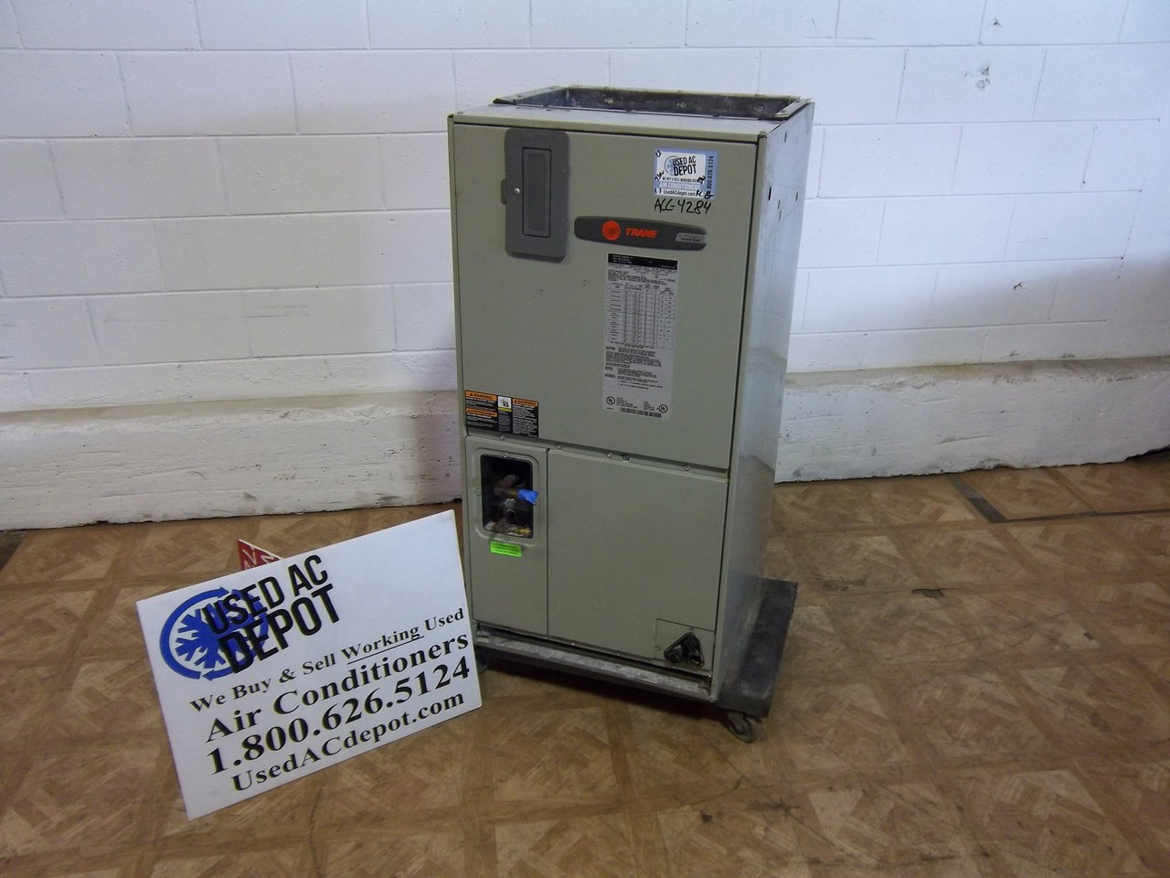 Used AC Depot Refurbished, Certified Air Handler TRANE TWE031E13FB1 1M