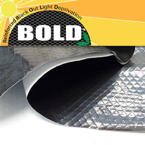 CUSTOM SIZES - 8 mil Light Deprivation Tarp, 100% Total Black Out