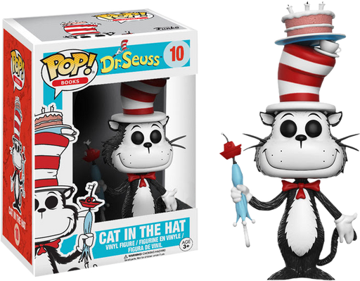 Dr Seuss - Cat in the Hat with Umbrella US Exclusive Pop Dr Seuss - Cat in the Hat with Umbrella US Exclusive Pop