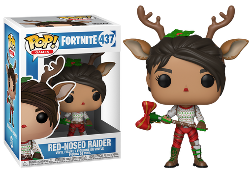 Fortnite - red-nosed raider - 437 - funko - pop - Vendido ...