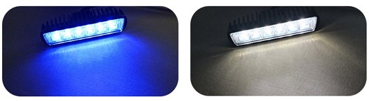 Dual Color LED Work Light Colors