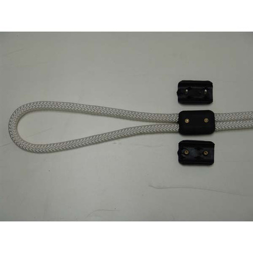 EZ TY Double Rope Clamps Black Wholesale Marine