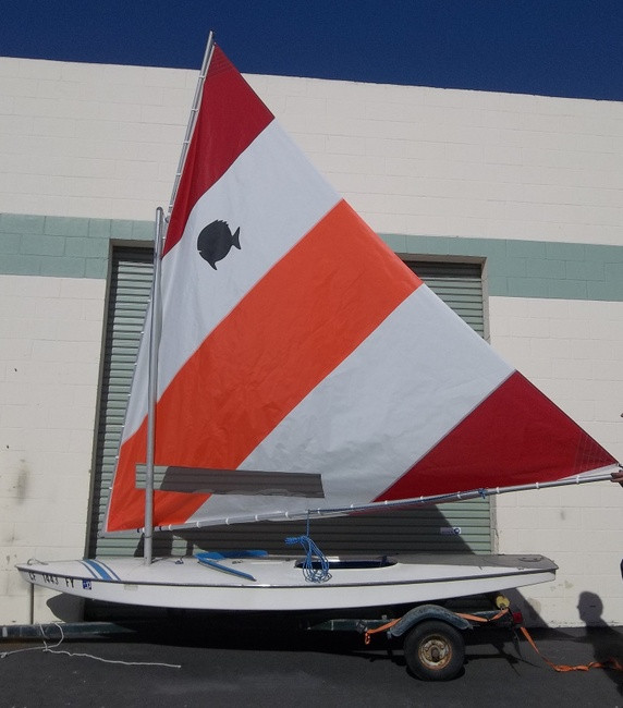 sunfish sailboat sails