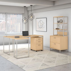 Bush Business Furniture Method Collection – Natural Maple