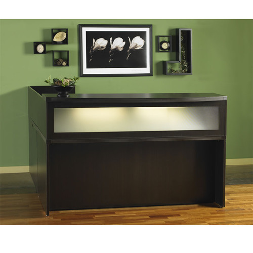 Mayline Aberdeen L Shaped Reception Desk Free Shipping Image 1