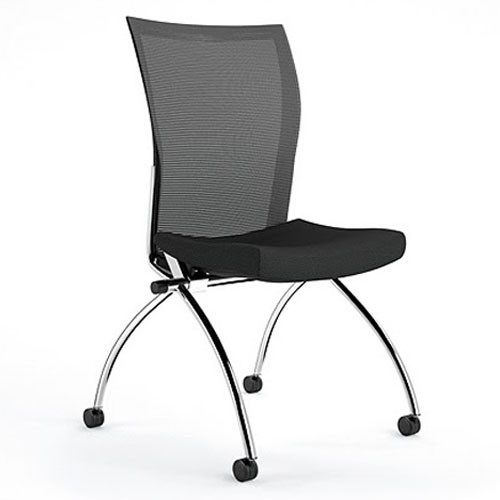 mayline tsh2 valore training series high back chair no arms ships free