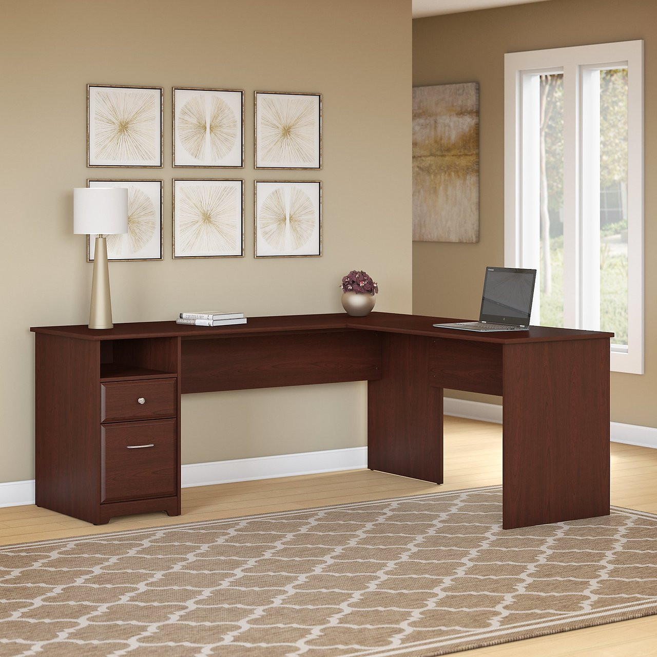 bush cabot l shaped desk computer desk image bush cab051hvc cabot lshaped computer desk with drawers 72 bush cabot l shaped desk computer desk image bush cab051hvc cabot lshaped computer desk with drawers 72
