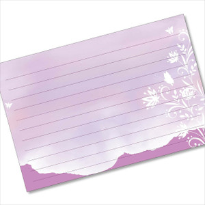 4x6 note card