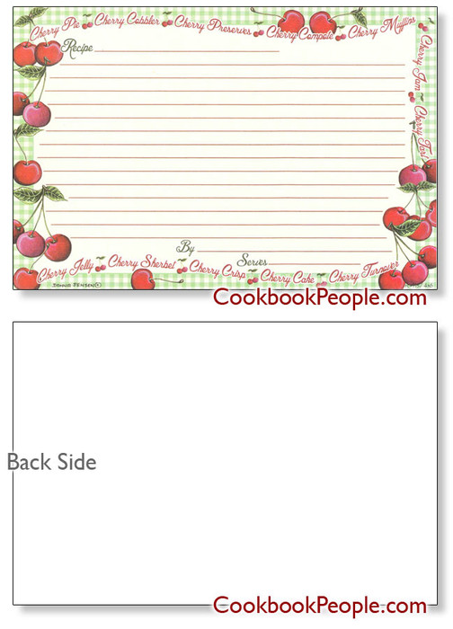 personal recipe cards