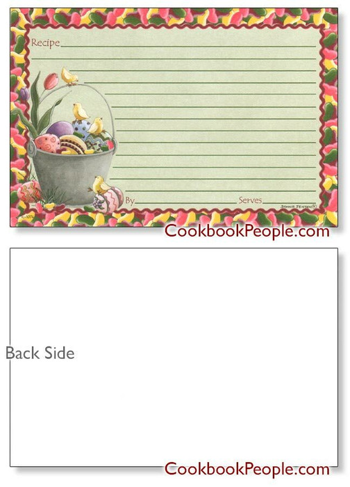 personal recipe cards