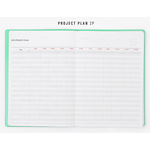 weekly project planner