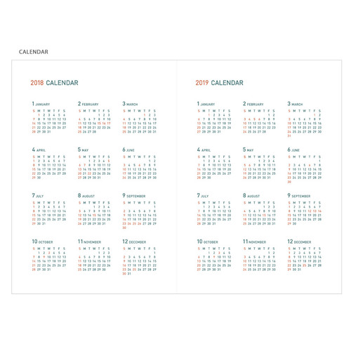 2018 appointment calendar