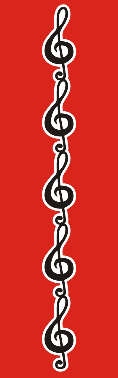 treble clef border vertical title want2scrap fancy treble clef designs