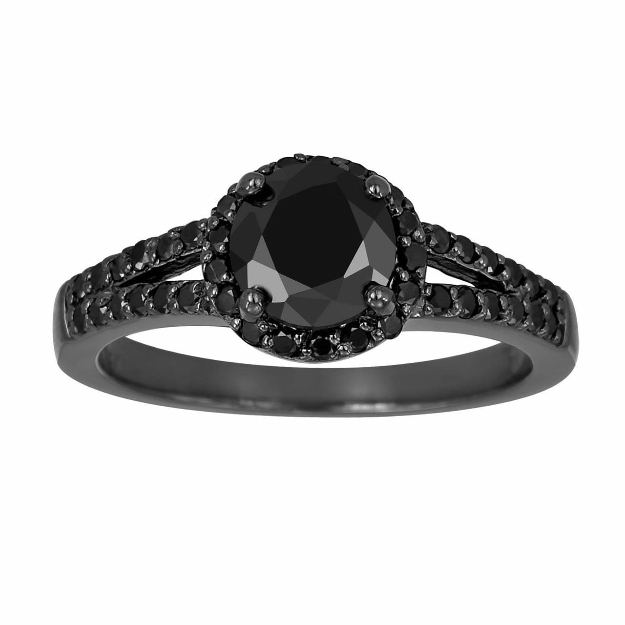 Garo Black Diamond Engagement Rings Garo Black Diamond Engagement Rings