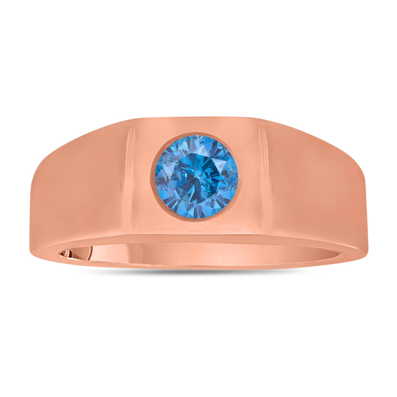 Mens Blue Diamond Ring Mens Blue Diamond Ring