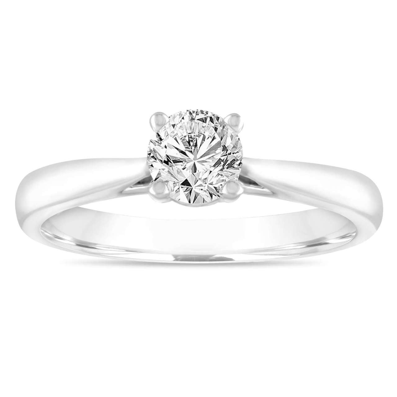 0.50 Carat Diamond Solitaire Engagement Ring, Wedding Ring GIA ...