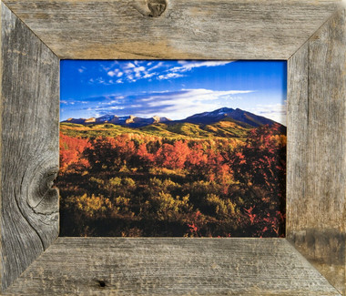 Barnwood Frames Reclaimed Rustic Wood Frame 8x12 Rustic Picture Frame Homestead Series 2 Western Reclaimed Barnwood