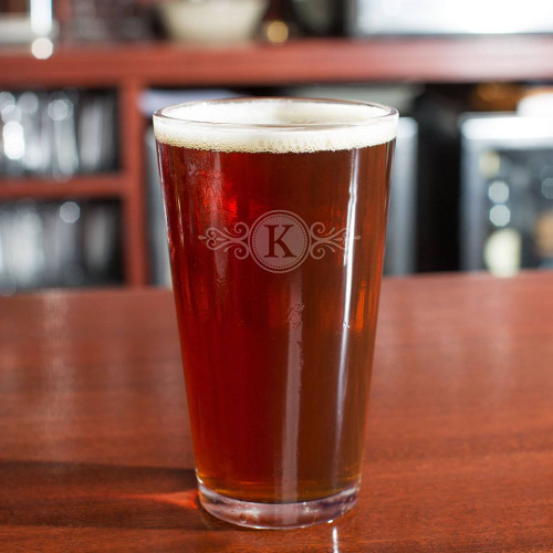 Wilshire Personalized Beer Glass